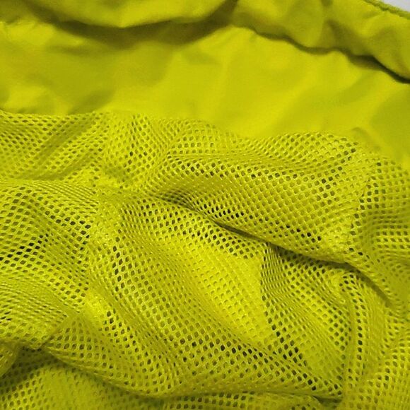 ZeroXposure Key Lime Yellow Lightweight Water Resistant Hooded Rain Jacket - Picture 8 of 15
